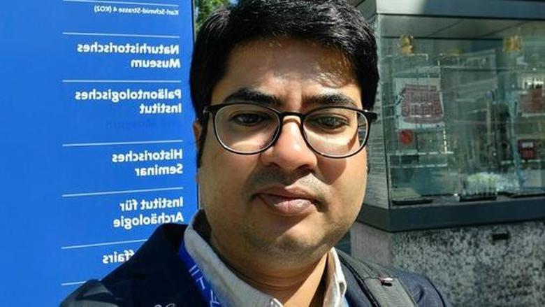 Photo of Sourav Kumar Nag, assistant professor of English literature and culture studies, Onda Thana Mahavidyalaya in India.